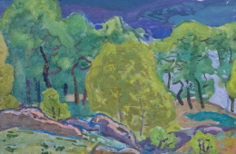  «Туманний ранок», «Вид на Дніпро» та ще сім полотен Віктора Гайдука виставлено на голландський аукціон