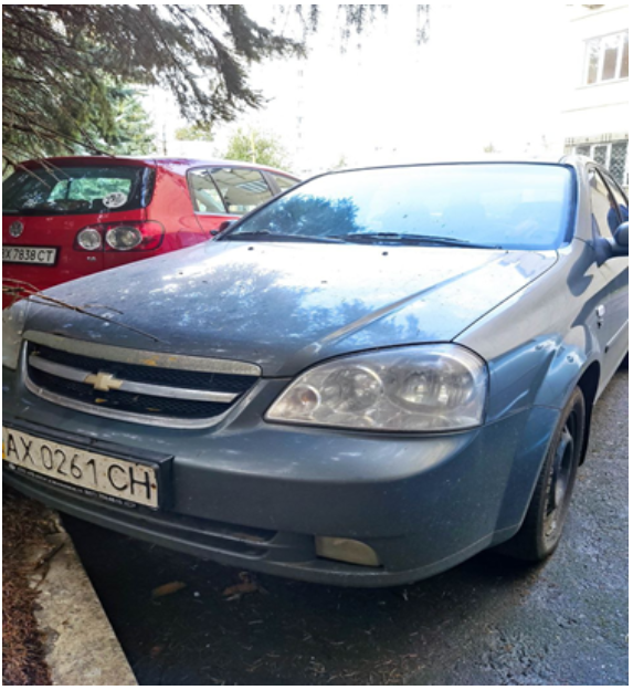 Автомобіль CHEVROLET LACETTI, ЛЕГКОВИЙ УНІВЕРСАЛ-В, сірий, державний номер АХ0261СН, 2010 року випуску, номер кузова KL1NF35B1AK701833, об’єм двигуна 1796. Основні засоби в кількості 7 од.