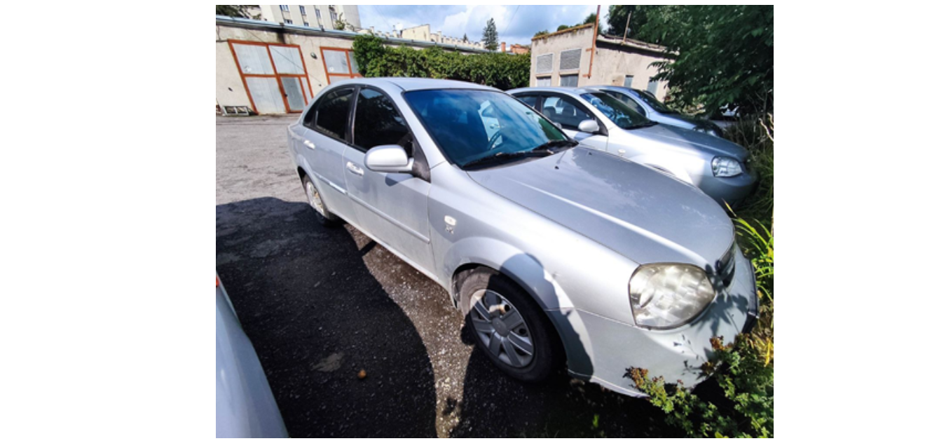 Автомобіль CHEVROLET LACETTI NF 19B, ЛЕГКОВИЙ СЕДАН-В, сірий, державний номер АХ5287AХ, 2007 року випуску, номер кузова KL1NF19BE7K658223, об’єм двигуна 1796. Основні засоби в кількості 4 од.