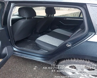 Автомобіль SKODA, модель SPACEBACK, легковий загальний хетчбек-В, рік випуску 2019, сірого кольору, номер державної реєстрації AO8020ВК, номер кузова TMBEC2NHXKB100301. Основні засоби в кількості 17 одиниць.