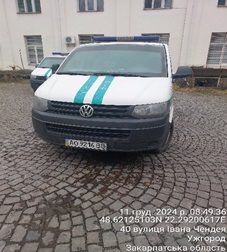 Автомобіль VOLKSWAGEN, модель TRANSPORTER, оперативний-В вантажний, інкасаційний спеціалізований  з панцеровим захистом ПЗСА-3, рік випуску 2013, об`єм двигуна 2,0 (дизель), білого кольору, номер державної реєстрації АО9216ВВ, номер кузова WV1ZZZ7HZEX007264. Основні засоби в кількості 10 одиниць