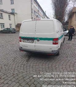 Автомобіль VOLKSWAGEN, модель TRANSPORTER, оперативний-В вантажний, інкасаційний спеціалізований  з панцеровим захистом ПЗСА-3, рік випуску 2013, об`єм двигуна 2,0 (дизель), білого кольору, номер державної реєстрації АО9216ВВ, номер кузова WV1ZZZ7HZEX007264, Основні засоби в кількості 10 одиниць