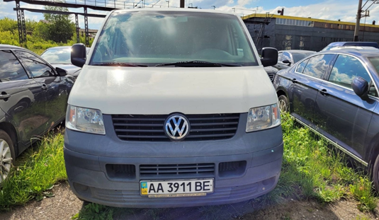 Автомобіль VOLKSWAGEN TRANSPORTER 2005 р.в., колір білий, об’єм двигуна 1984 см. куб, номер кузова: WV1ZZZ7HZ5H002849, номер державної реєстрації: АА3911ВЕ