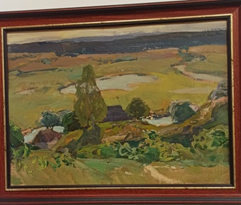 Картина «Береза», інвентарний № 163544