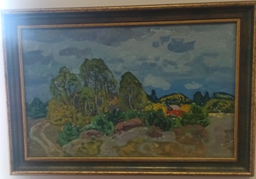 Картина «Будет дождь», інвентарний № 163542