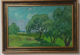 Картина «Лето цветёт», інв. № 163535