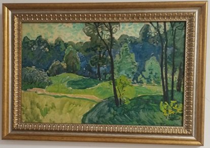 Картина «Лісова галявина», інвентарний № 163546