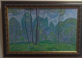 Картина «Туманний ранок», інв. № 163531