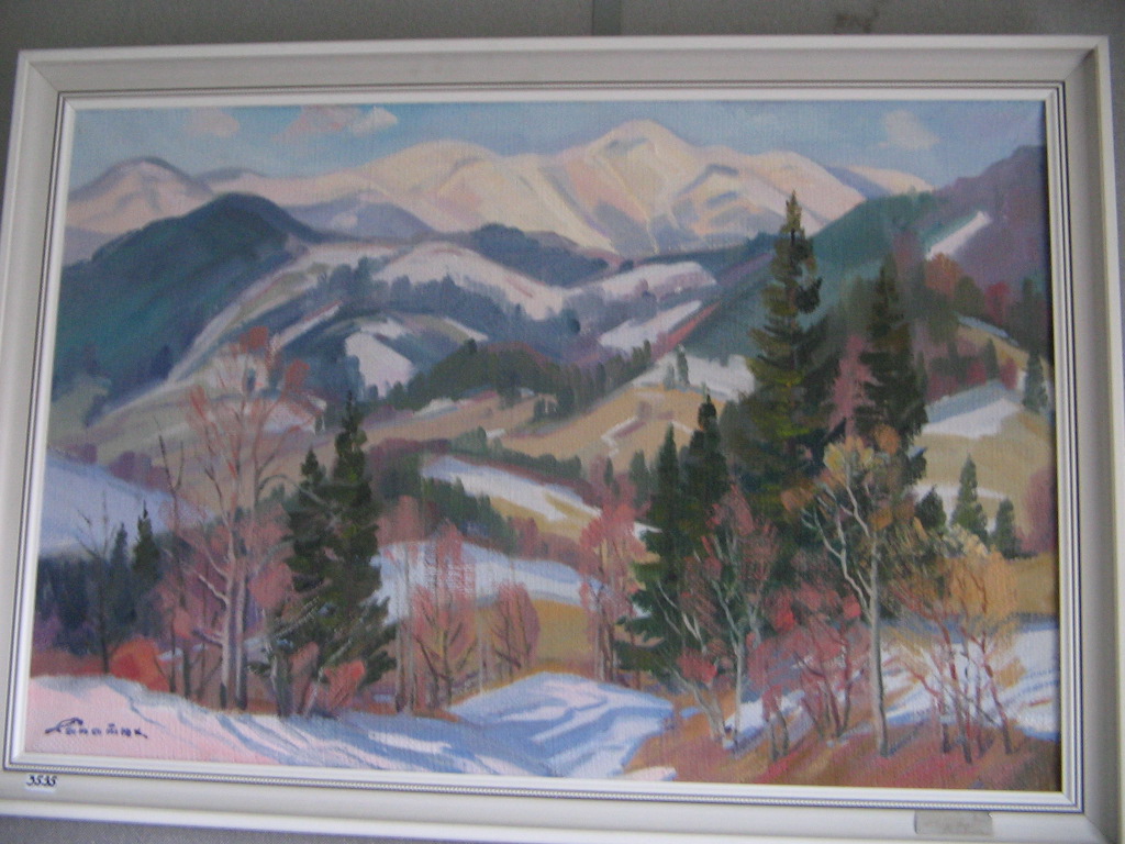 Картина «Зима в Карпатах» , інв.№ 3535