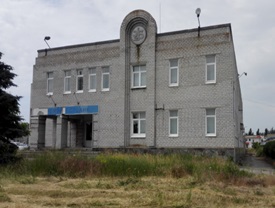 Споруда банку, загальною площею 1 514,30 кв. м, за адресою: Запорізька обл., м. Дніпрорудне, проспект Ентузіастів, 28. Реєстровий номер 143 в реєстровій книзі №1. Інвентарний № 116990