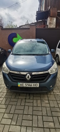 Транспортний засіб RENAULT LODGY, легковий універсал-В, рік випуску 2014, колір-синій, номер державної реєстрації АЕ5146НО, номер кузова, шасі VF1JSRBW450276819