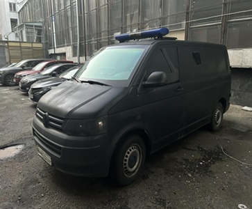 Вантажний фургон малотонажний оперативний, VOLKSWAGEN TRANSPORTER, 2015 року випуску, номер кузова WV1ZZZ7HZFH049582, номер державної реєстрації  АА8123ОX, інвентарний номер 4000034642, колір - білий, фактично - чорний.