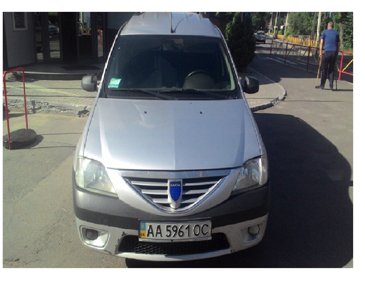 Легковий автомобіль Dacia Logan, об’єм двигуна 1.6, 2008 р.в., колір сірий, механіка, бензин, пробіг 243000 км., номер кузова UU1KSDAD540273608, ДНЗ АА5961ОС, шини.
