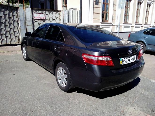 Легковий автомобіль TOYOTA CAMRY 2008 року випуску, державний номер АА2623НI